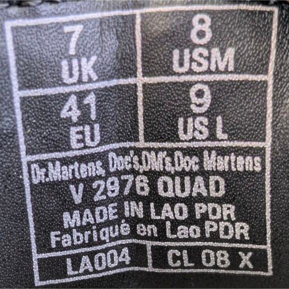 Dr Martens 2976 Quad Platform Chelsea EUC $210 Size 41 L9/M8 S3745 - Picture 13 of 15